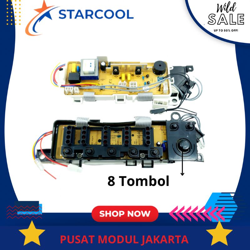 TOSHIBA AW-A980MN modul pcb mesin cuci Top Loading