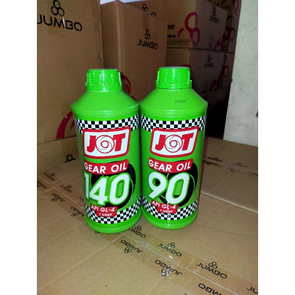 OLI GARDAN JOT GEAR JUMBO 90 & 140 GL-4 (1liter) OLI TRANSMISI MANUAL / GEAR OIL / OLI GEAR