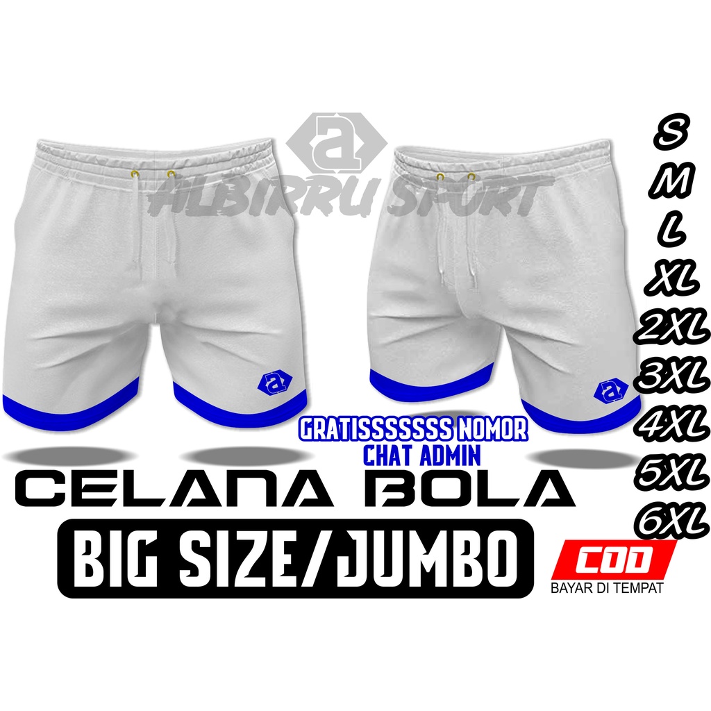celana bola pria/celana bola futsal/celana futsal big size/celana futsal jumbo/celana olahraga bola
