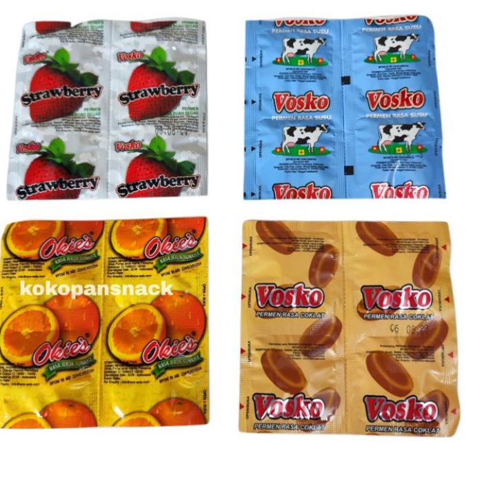 

5.5 Promo >> Vosco Permen Tablet Pak isi 80 pcs
