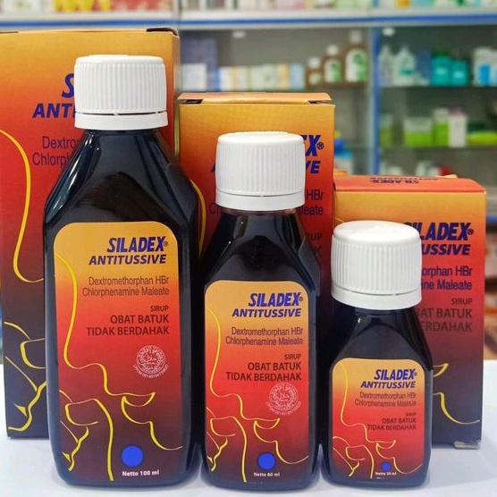 Siladex Batuk Tidak Berdahak Antitusive Merah