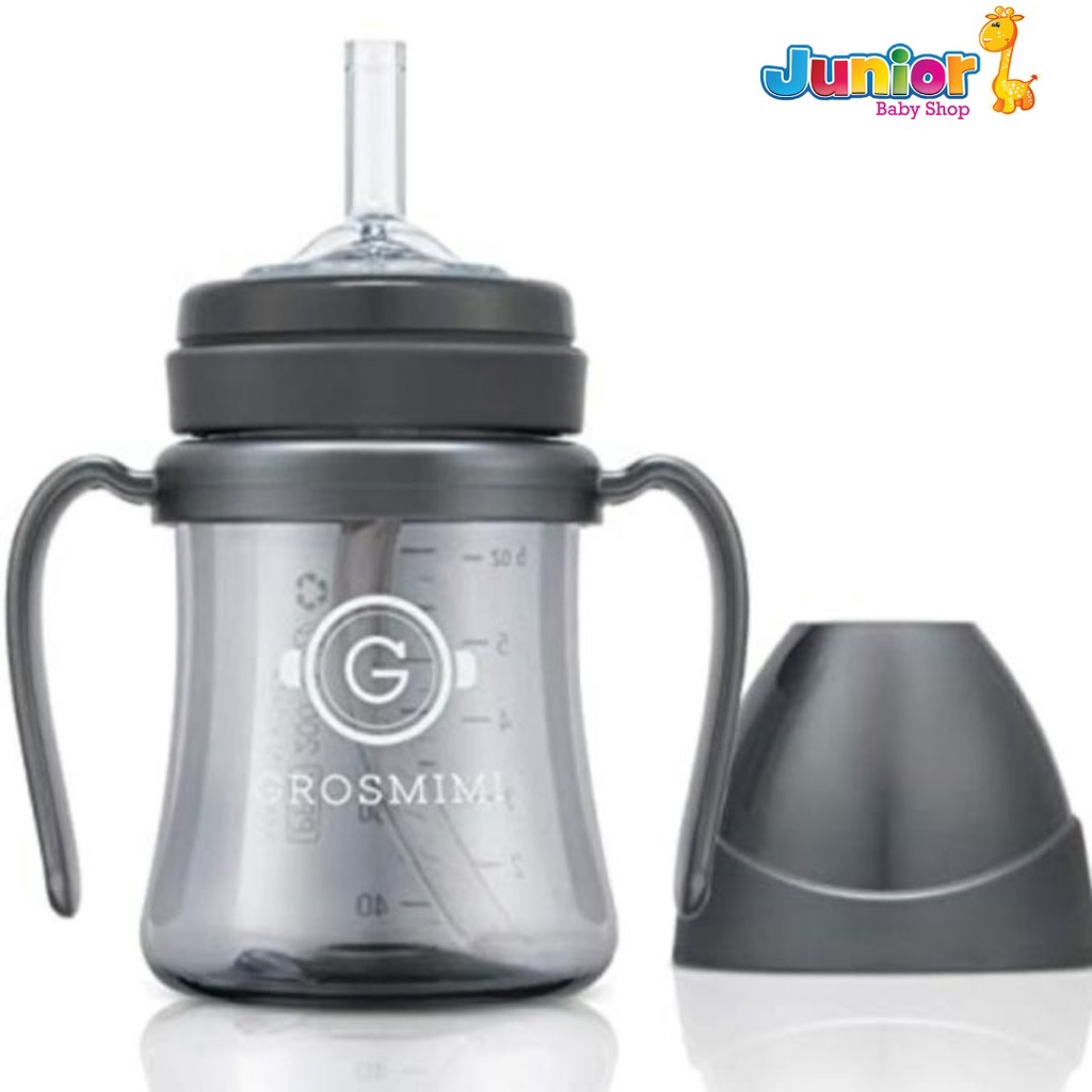 Grosmimi PPSU Straw Cup Dark Series 200 ml