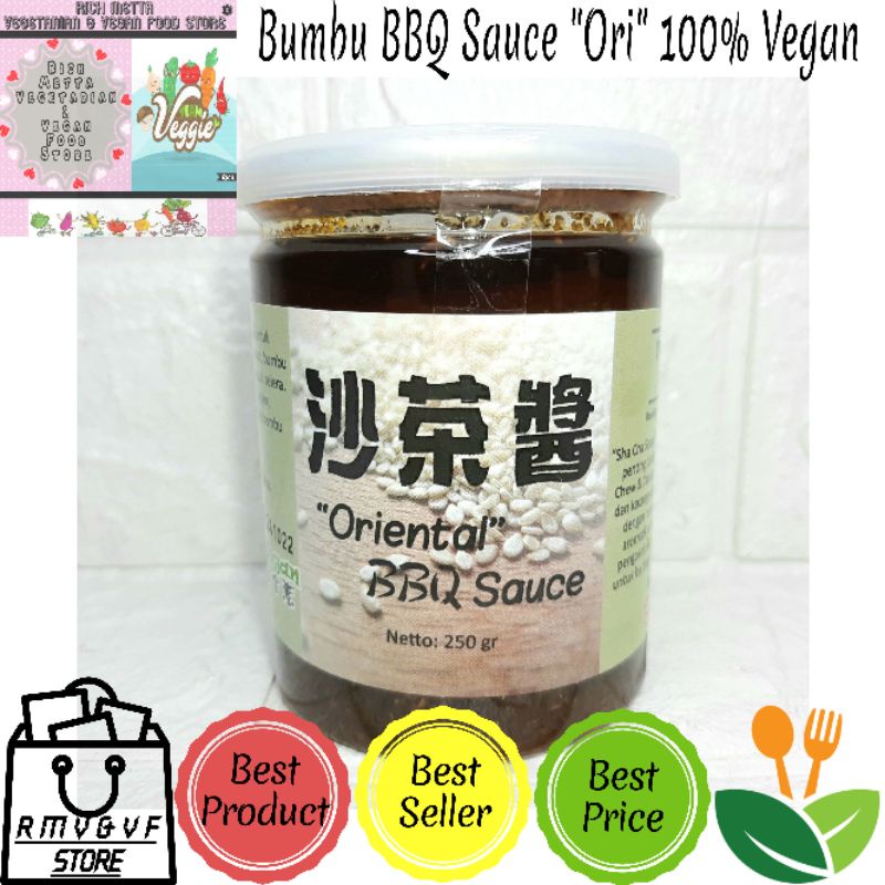 

Veggie Way "Oriental" BBQ Sauce / Saus Sa Cha Ciang Vegetarian Vegan