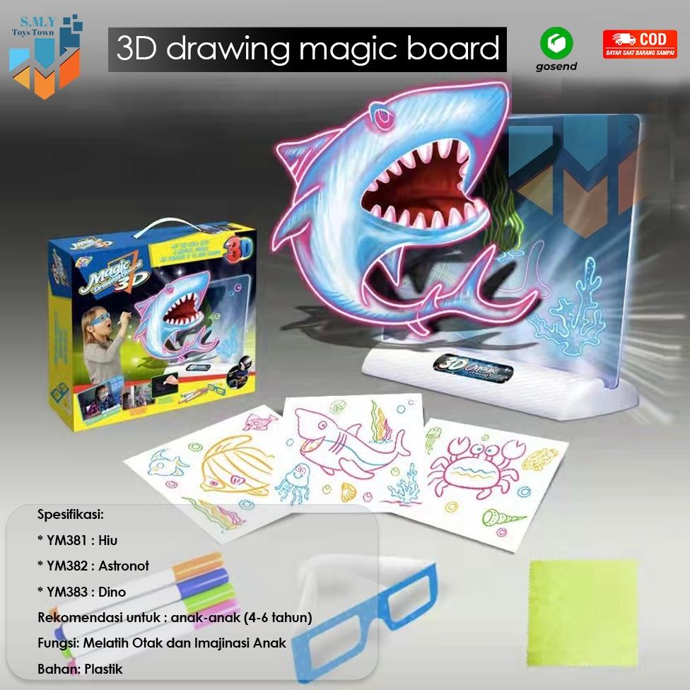 

Model Baru 3D Lcd Drawing Magic Board / Mainan Edukasi Mewarnai ..