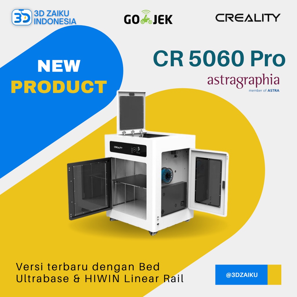 Creality CR 5060 Pro Industrial Grade 3D Printer Full Metal Enclosure