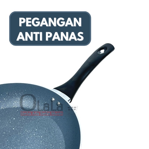 ( OJE ) TEFLON PENGGORENGAN SERBANGUNA ANTI LENGKET TM-167(26CM) / TM-167(28CM)