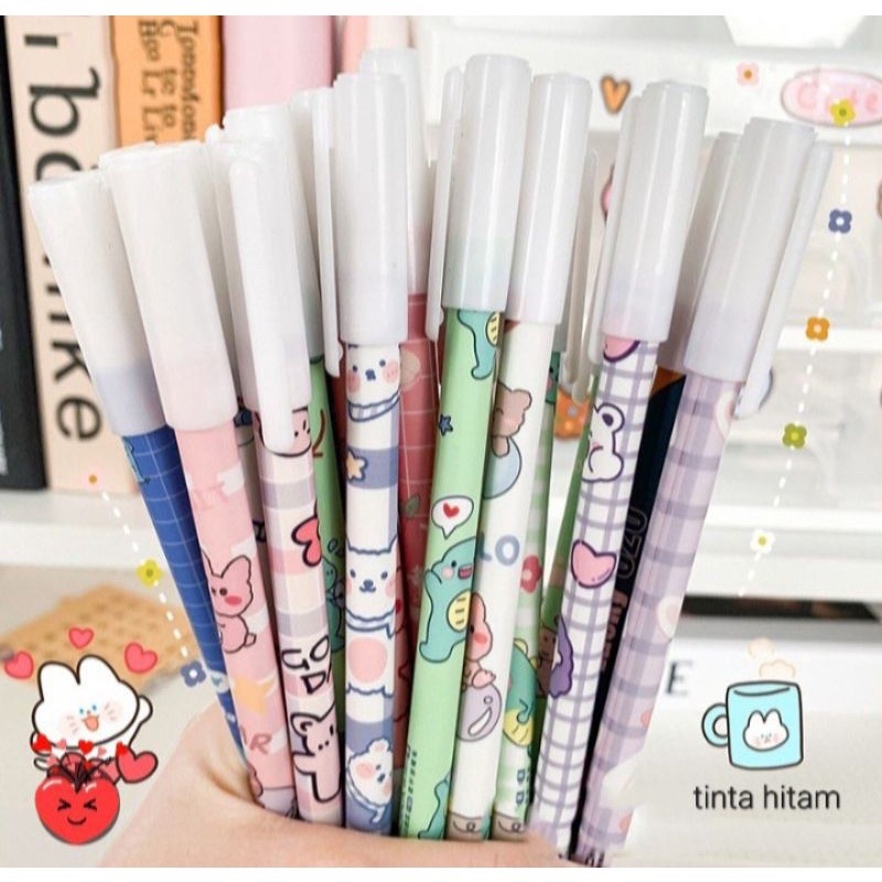 

Bolpoin Gel Hapus/Pulpen Gel Hapus tinta hitam Murah Viral