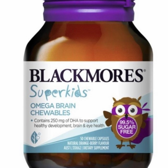 Blackmores Superkids Omega Brain 50 Chewable