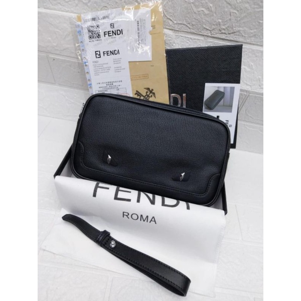 TAS HANDBAG PRIA WANITA FNDII DIAMOND EYE MIRROR QUALITY (1:1 ORIGINAL)