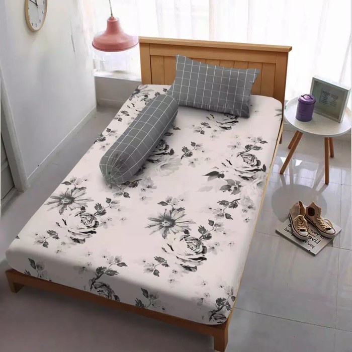 Sprei Single Kintakun Deluxe Eva 120x200 cm - SPREI SINGLE SIZE {Property Off Liliy Grosir Sprei