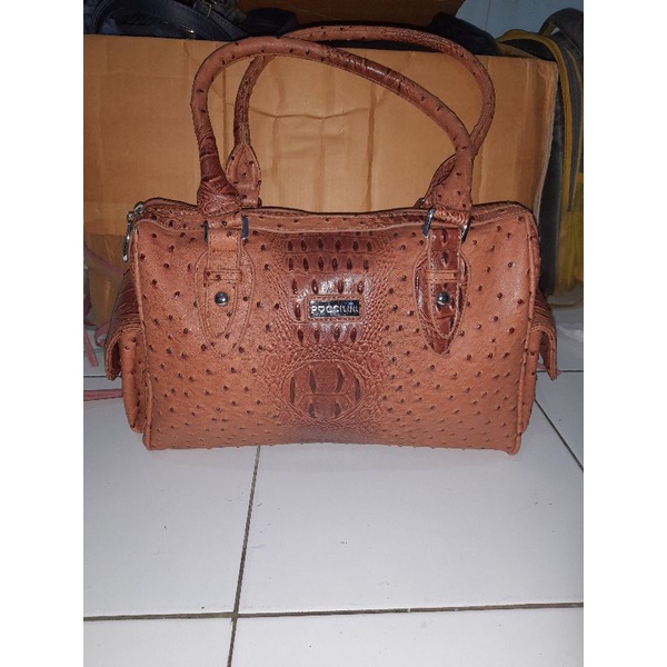 tas kulit burung pocilini