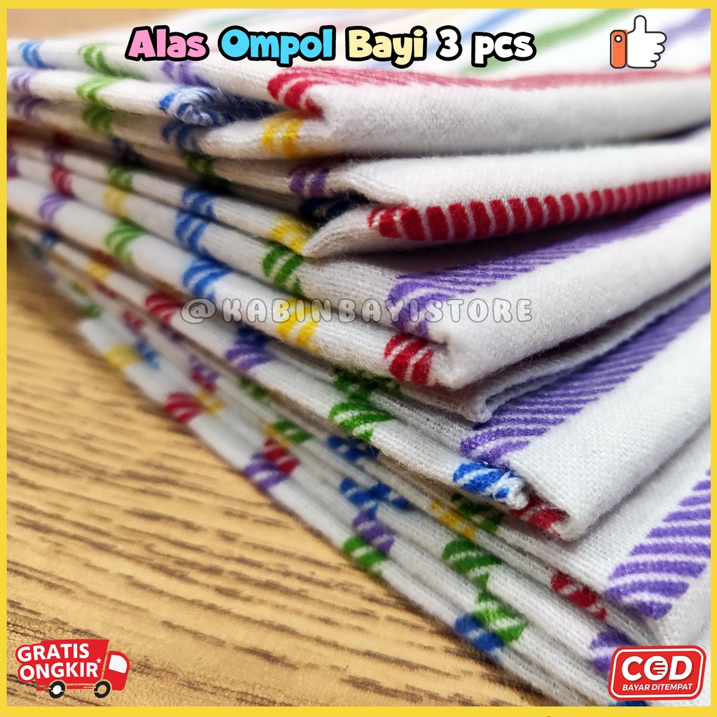3 Pcs Alas ompol lap bayi newborn
