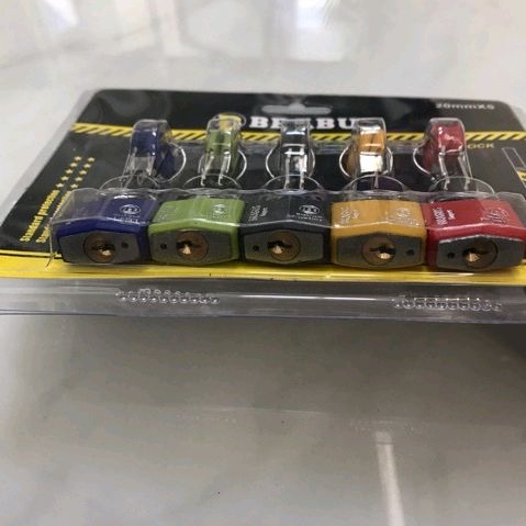 Gembok Koper BRABUS 20mm set 5 pcs - Gembok Kecil Traveling