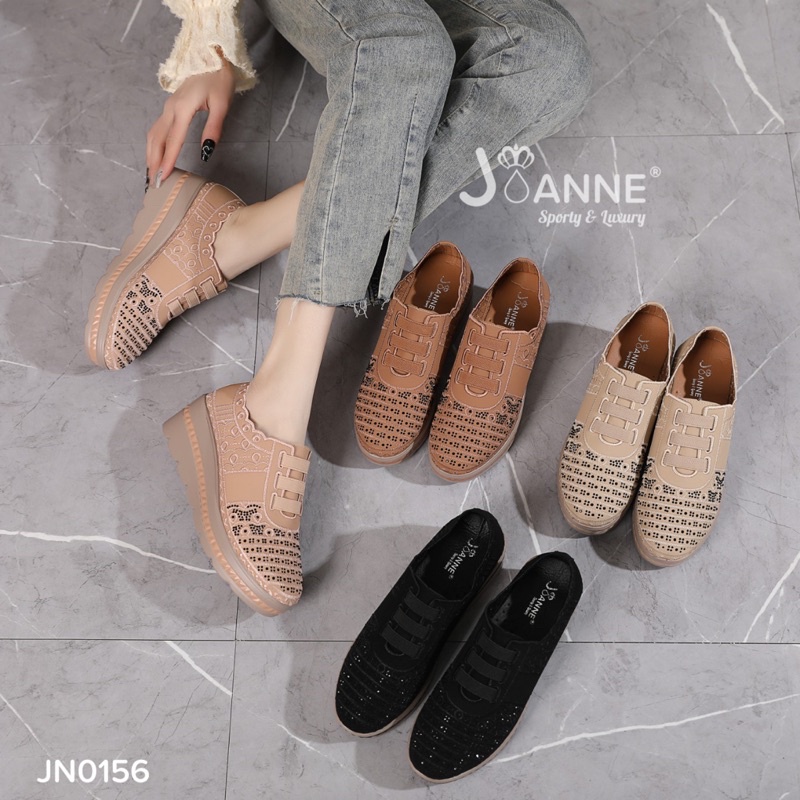 RESTOCK! [ORIGINAL] JOANNE Wedges Shoes Sepatu Wanita #JN0156