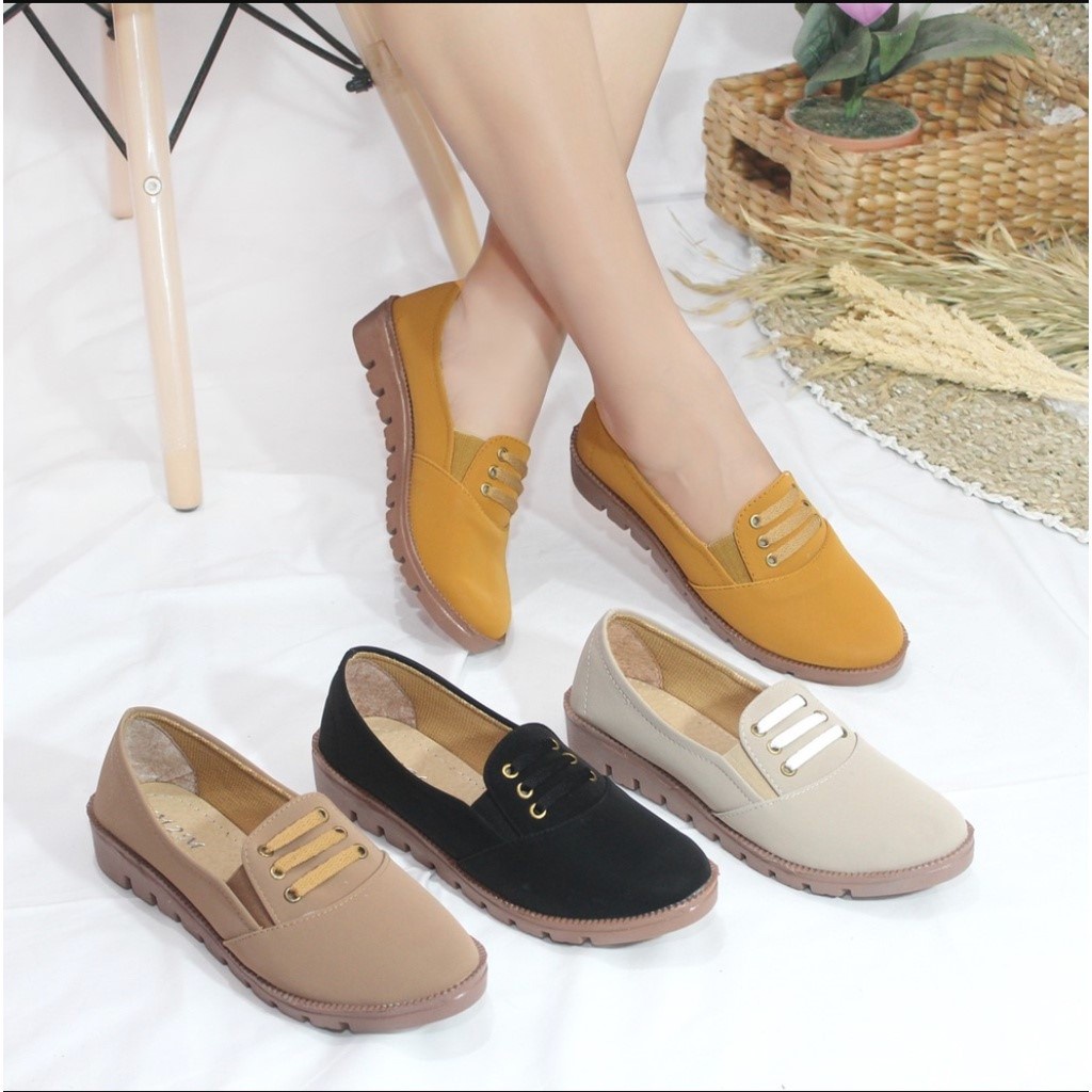 SEPATU WANITA SLIP ON - CASUAL WANITA - SIANA SHOES MA