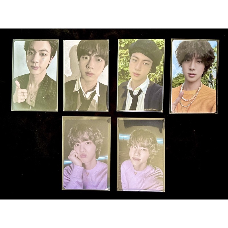 BTS Jin The Astronaut Photocard PC POB Weverse Lucky Draw LD M2U Soundwave Beret Dasi Baret