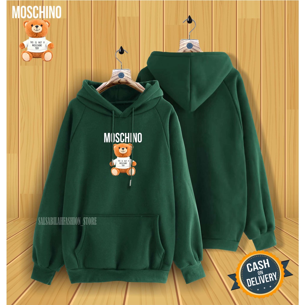 NEW sweater hody pria/jaket distro original MOSCHINOBEAR BEST SELLER