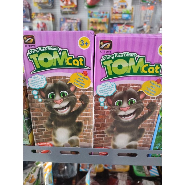 mainan edukasi Boneka Kucing bisa bicara / tom cat talking