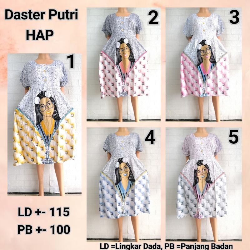 DASTER CHIBI PUTRI HAP LD 115 BUSUI FRIENDLY JRK + BU TEJO MRMR