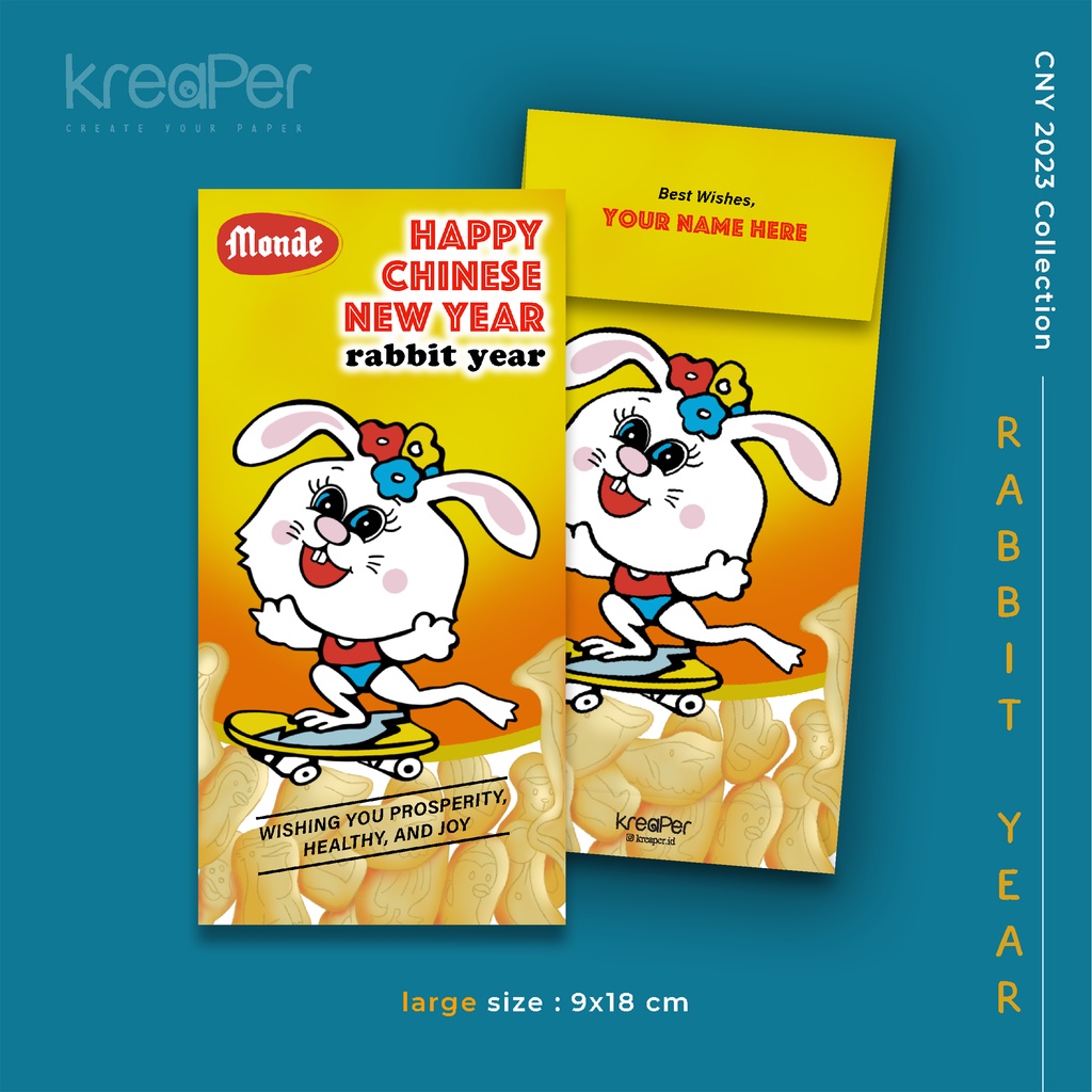 

AMPLOP ANGPAO IMLEK CNY 2023 PREMIUM MURAH Kode: RABBIT-08