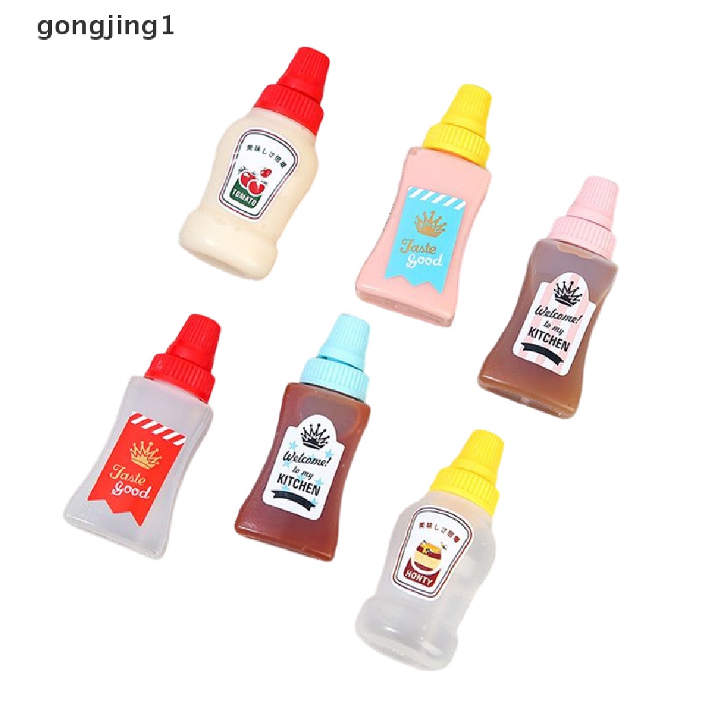 Ggg 2Pcs Botol Saus Bumbu Mini Wadah Saos Kecap Salad Saos Portable ID