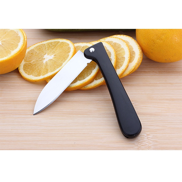 Pisau Dapur Lipat Praktis Pisau Travel Folding Knife Serbaguna Pisau Lipat Kupas Buah Sayur Stainless Steel TERMURAH TERLARIS