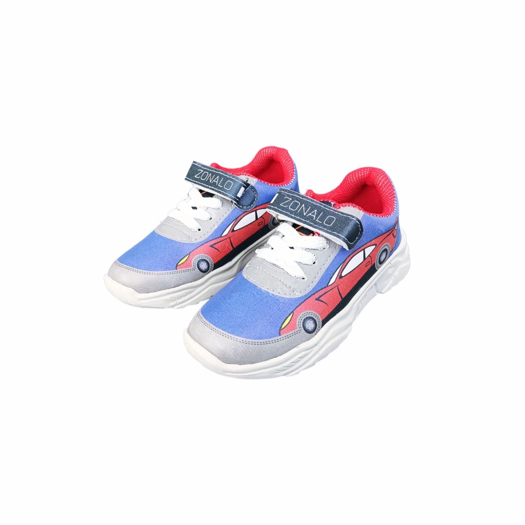 Zonalo Kids Wear ZK0023 - Sepatu Sneakers Anak Laki - Laki Casual