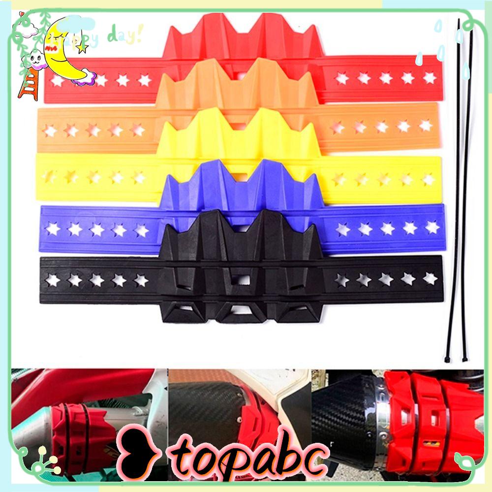 Top Pelindung Pipa Knalpot Motor Aksesoris Motor Heel Guard Crash Pad Cover Knalpot Ekor