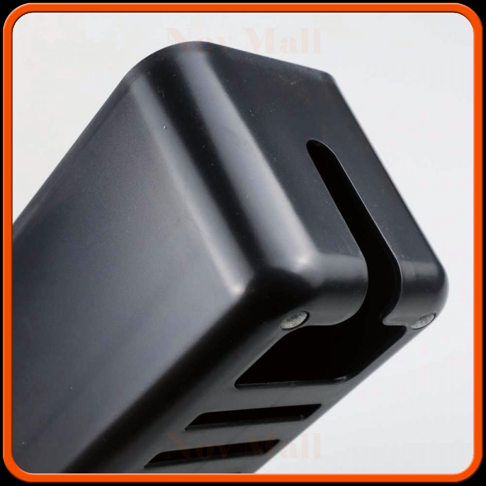 Kotak Kayu Organizer Manajemen Kabel Charger -ST510