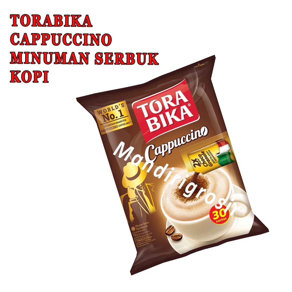 Coffee  Cappuccino * Torabika * Minuman Serbuk Kopi * Isi 30sheets