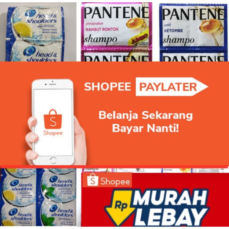 PANTENE SHAMPOO PANTENE  / PANTENE / shampo sachet / pentin / Head&shoulder / H&S / SAMPO HEAD & SHO
