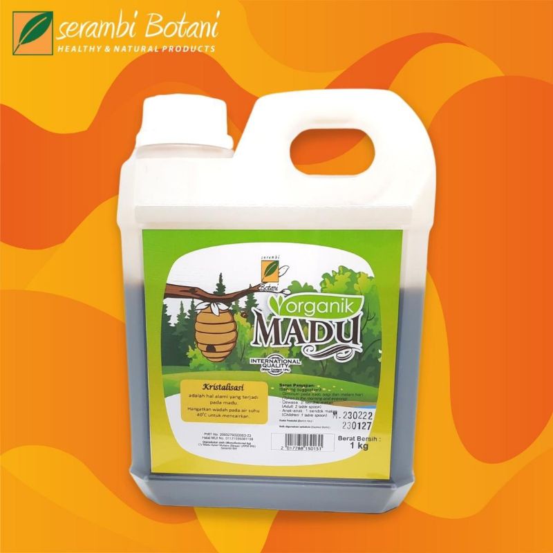 

Madu Hutan Asli Murni Organik 1kg Standar Internasional Serambi Botani