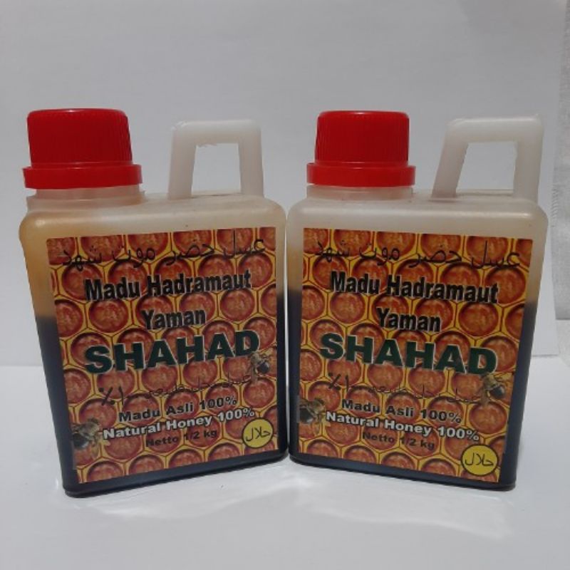 

MADU ASLI HADRAMAUT YAMAN SHAHAD ½kg