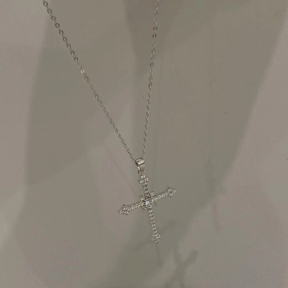 Fashion Cinta Ganda Batu Permata Kalung Untuk Wanita Vintage Perak Choker Rantai Liontin Perhiasan Aksesoris-32