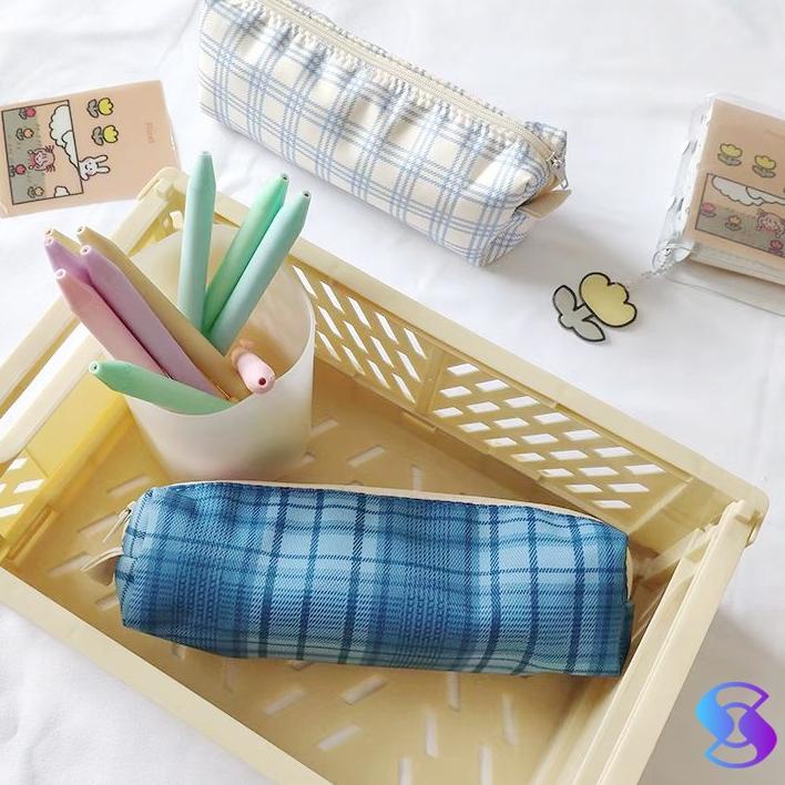 

B0D♔ Pensil case/pensil box/organization Box/Makeup Box/Ims box-Suning Mall Terlaris!!