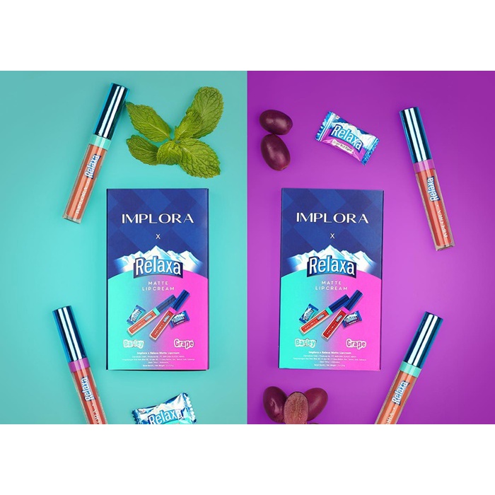 Implora x Relaxa Matte Lip Cream Limited Edition