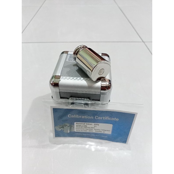 Batu Timbangan F1 200 gr / Anak Timbangan 200 gram F1 stainless