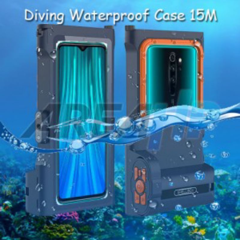 Shellbox Gen 3 Diving Waterproof Case Casing Cover 15M Xiaomi Redmi Note 8,Pro