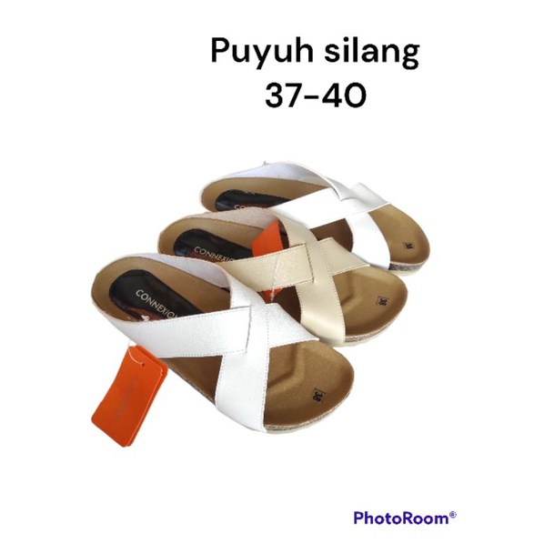 SANDAL PUYUH SILANG