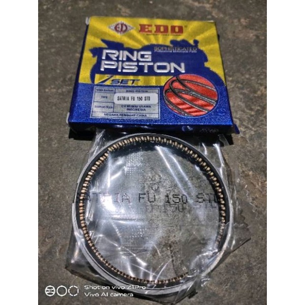 Ring Piston Satria Fu 150 os STD Ov Standart Cincin Seher Set