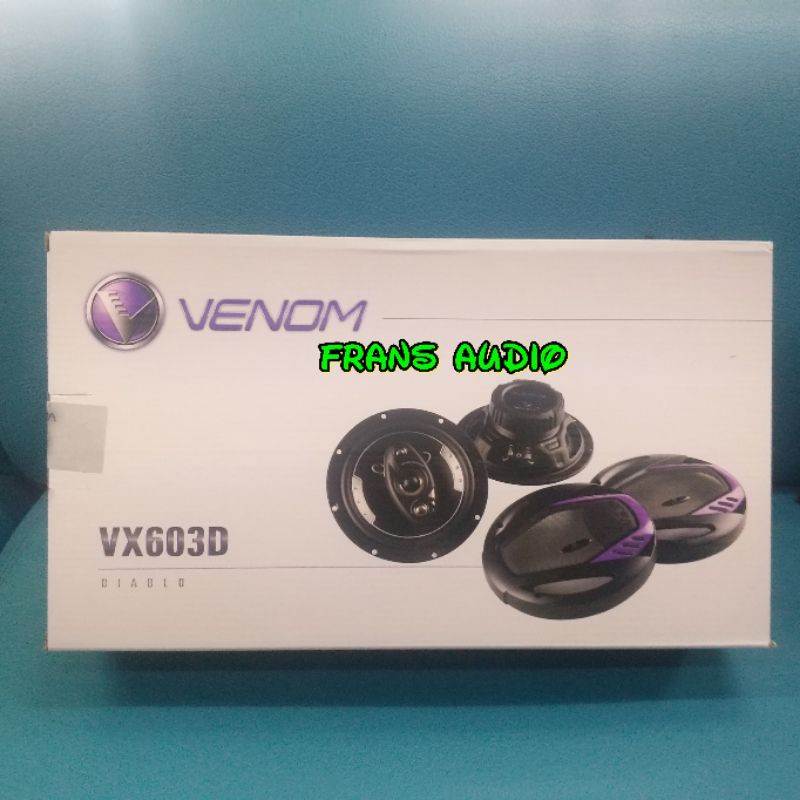 Speaker Venom Diablo VX603D speker Coaxial 3way VX 603 D Diablo