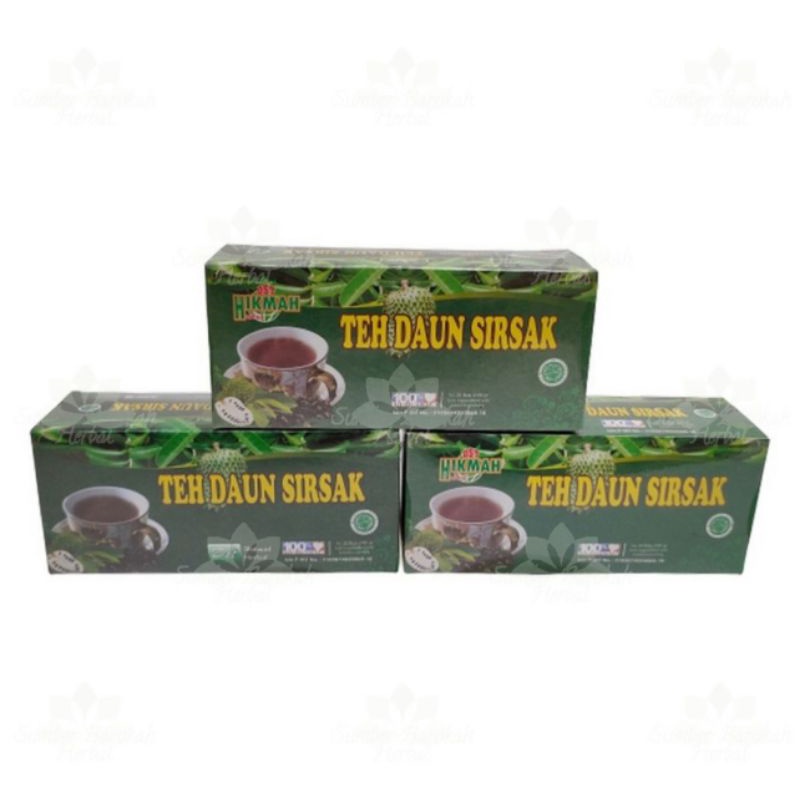 

Teh Celup Daun Sirsak Hikmah Herbal - Obat kolesterol Jantung Kanker