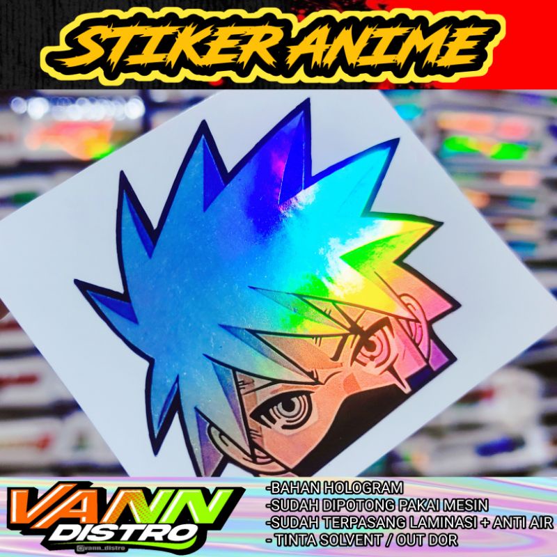 STIKER KAKASHI  ( A ) HOLOGRAM