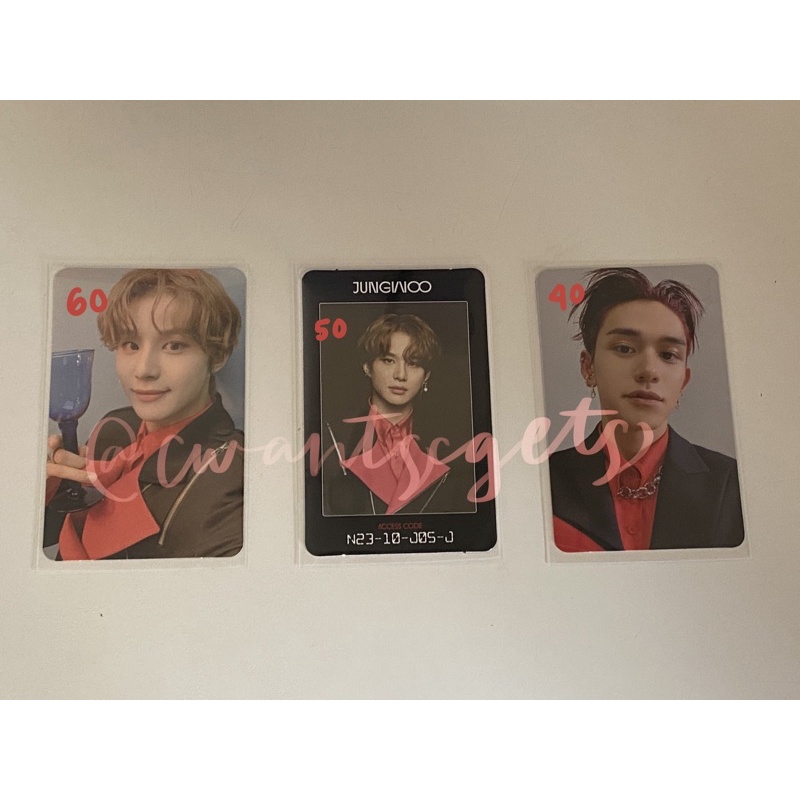 Photocard NCT 2020 Resonance Pt. 2 Arrival Jungwoo Access Card Lucas