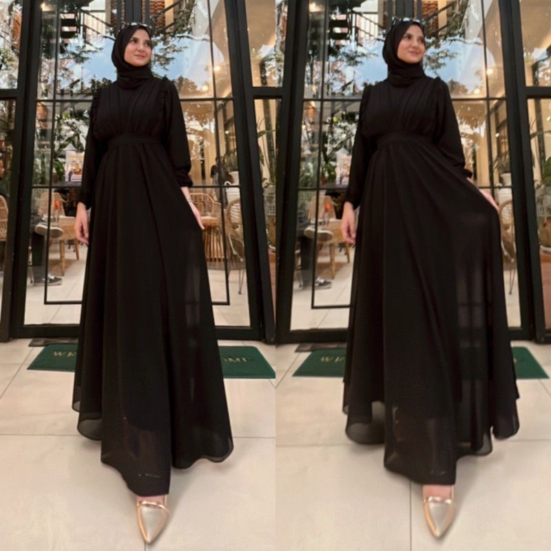 Layla dress wanita baju kondangan gamis remaja