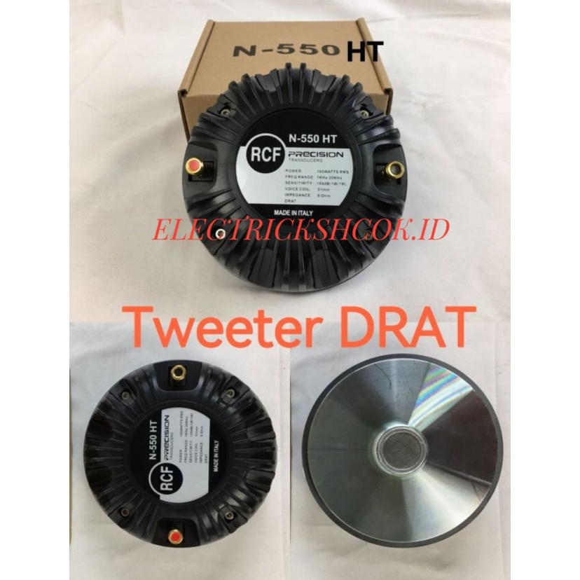 DRIVER TWEETER RCF N550HT / RCF N 550HT COIL 2INCH MODEL DRAT