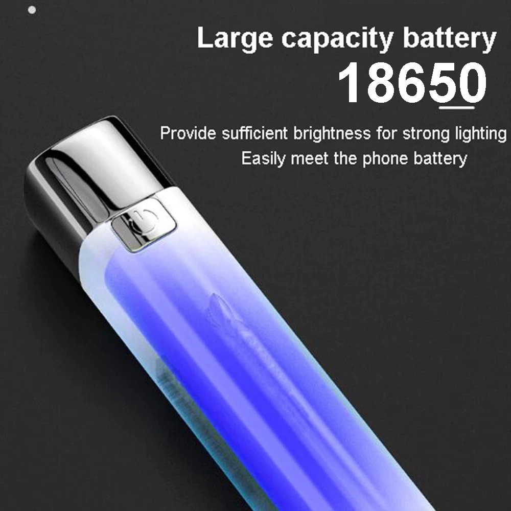 Senter Mini Power Bank 1200mAh LED Flashlight Powerbank