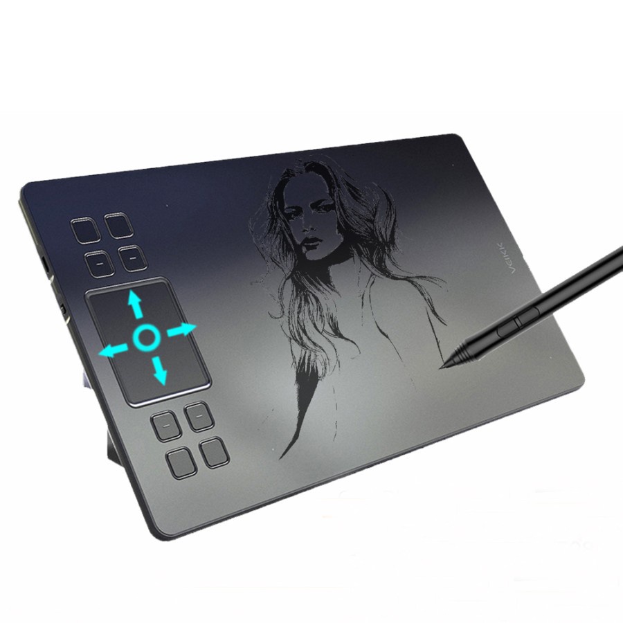 VEIKK A50 Graphics Menggambar Tablet Digital Pen 8192 Sensitivitas