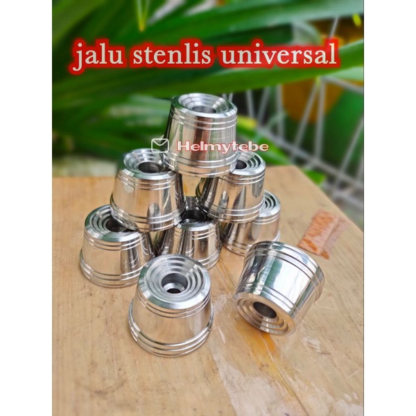 jalu stang stir stenlis handmade /  balancer stir stang satria fu pcx / jalu stir stenlis model satr