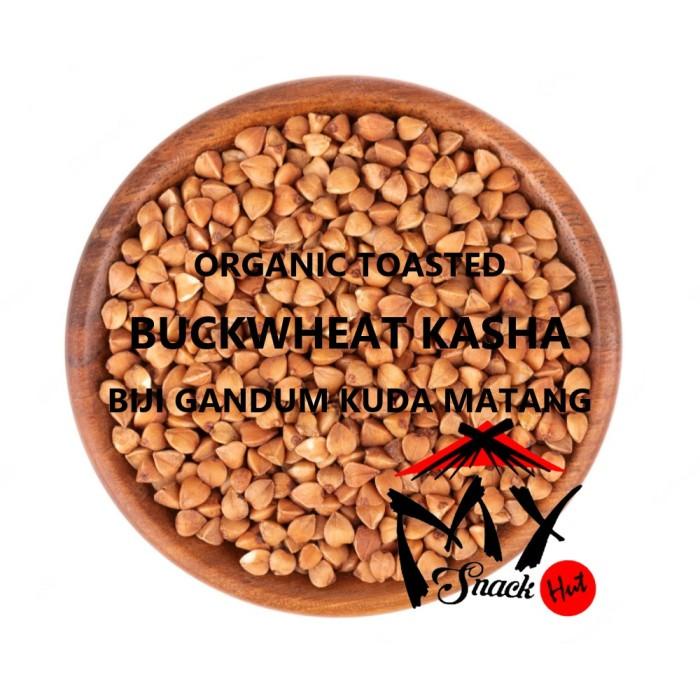 

Toasted Buckwheat 100Gr - Biji Soba Gandum Kuda Kasha Matang Coklat Best Seller